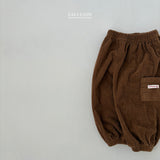 ［Lala land］Corduroy cargo jpgger pants (kids)