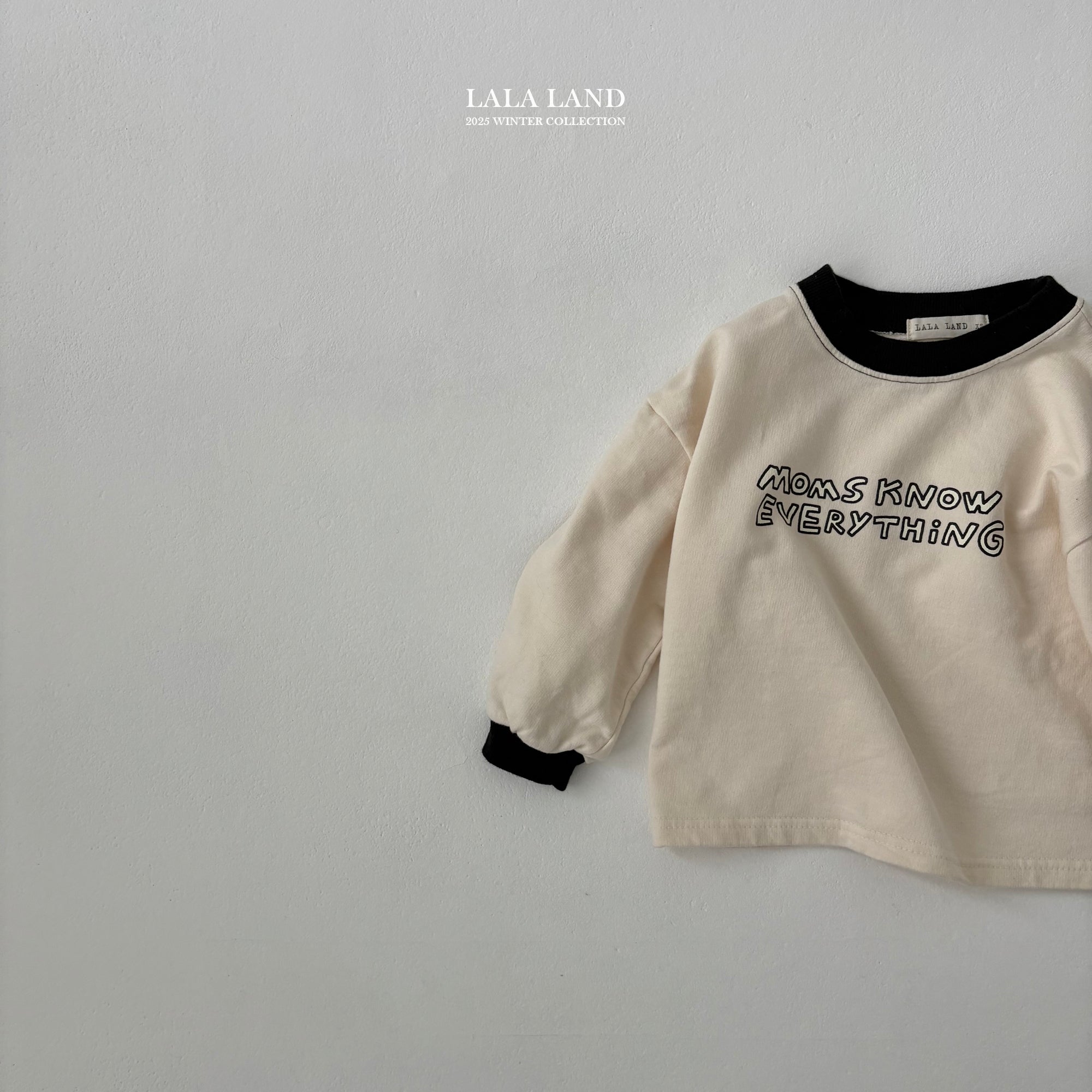 ［Lala land］Everything bi color tee (kids)
