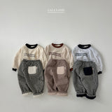 ［Lala land］Check boa pants (kids)