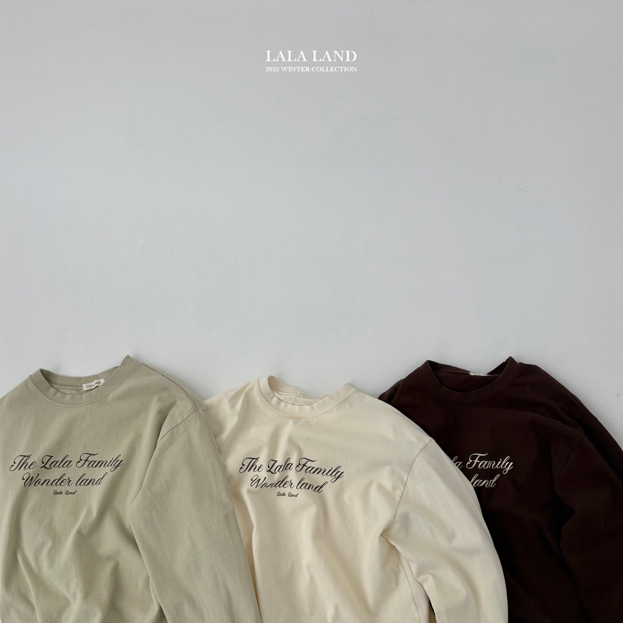 ［Lala land］Lala family tee (mom)