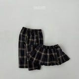 ［Lala land］Baguette check skirt (kids)
