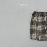 ［Lala land］Baguette check pants (kids)
