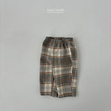 ［Lala land］Baguette check pants (kids)