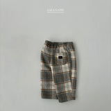 ［Lala land］Baguette check pants (kids)