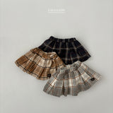 ［Lala land］Baguette check skirt (kids)