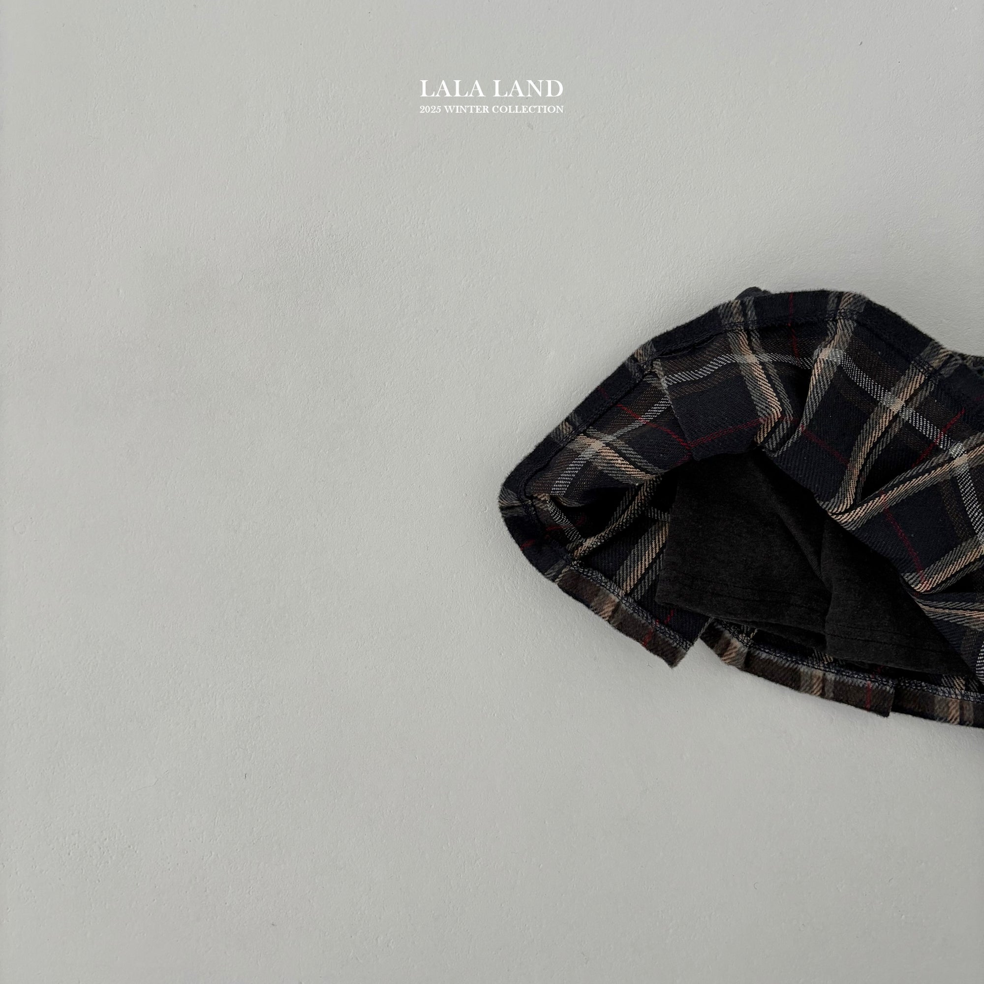 ［Lala land］Baguette check skirt (kids)