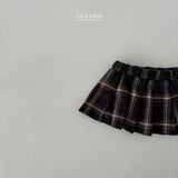 ［Lala land］Baguette check skirt (kids)