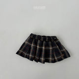 ［Lala land］Baguette check skirt (kids)