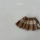 ［Lala land］Baguette check skirt (kids)