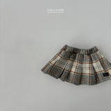 ［Lala land］Baguette check skirt (kids)