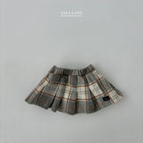 ［Lala land］Baguette check skirt (kids)