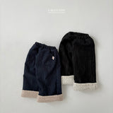 ［Lala land］Bear denim pants
