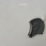 ［Lala land］Pompom ear flap beanie