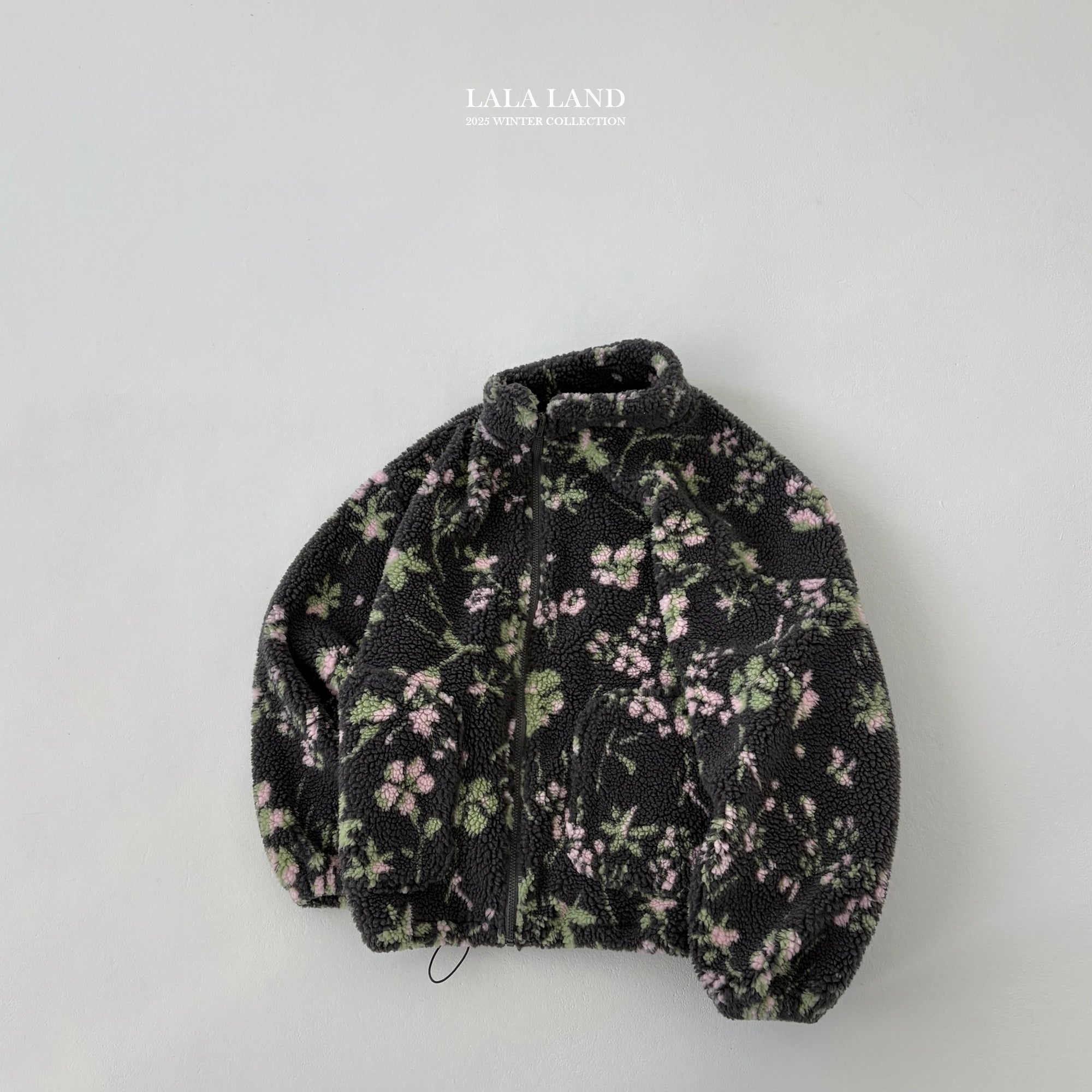 ［Lala land］Maicchu boa zip-up (mom)