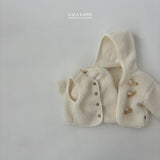 ［Lala land］Bear hood duffel coat