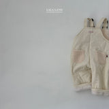 ［Lala land］Ski boa overalls