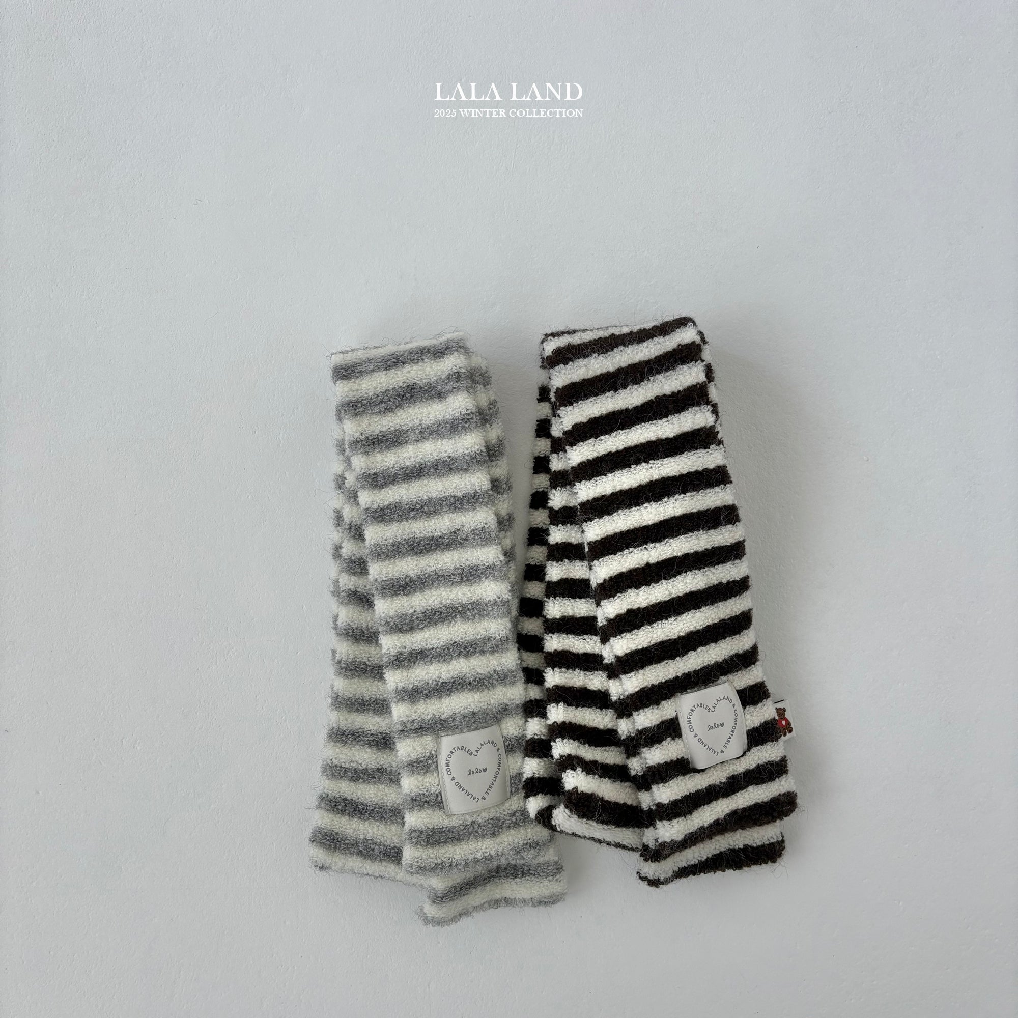 ［Lala land］Stripe muffler (kids)