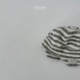 ［Lala land］Stripe ear flap beanie