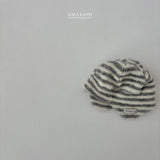 ［Lala land］Stripe ear flap beanie