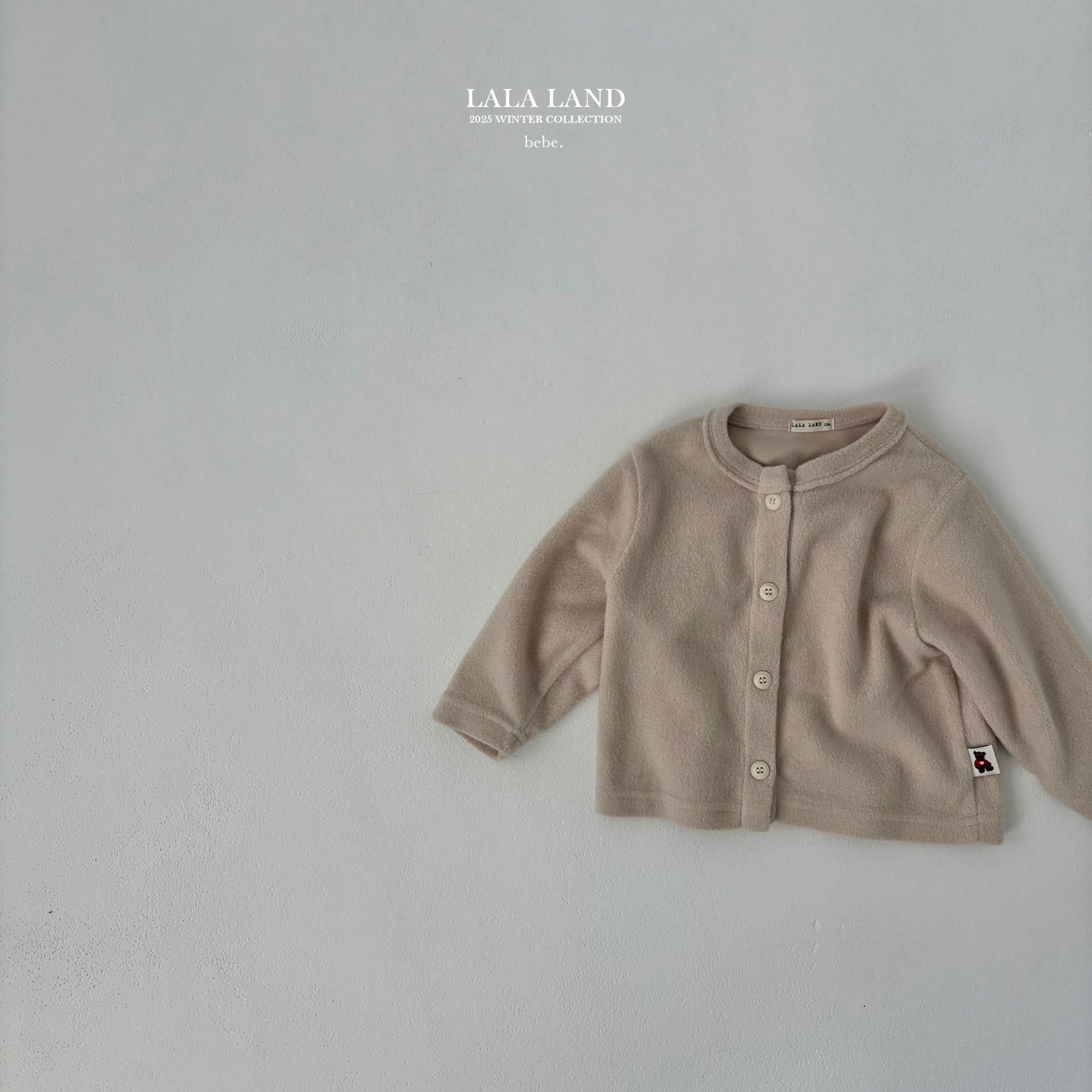 ［Lala land］Peach cardigan (baby)