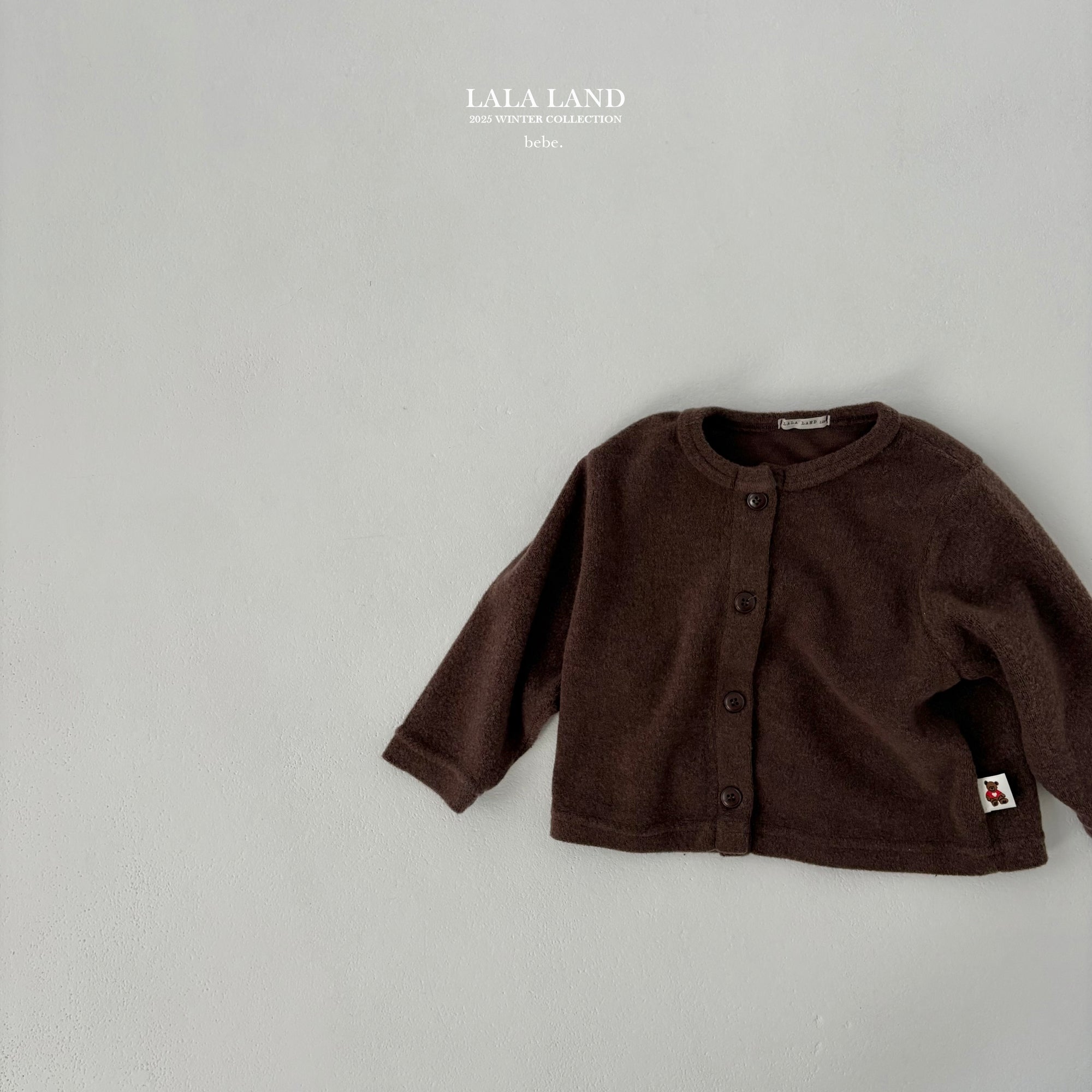 ［Lala land］Peach cardigan (baby)