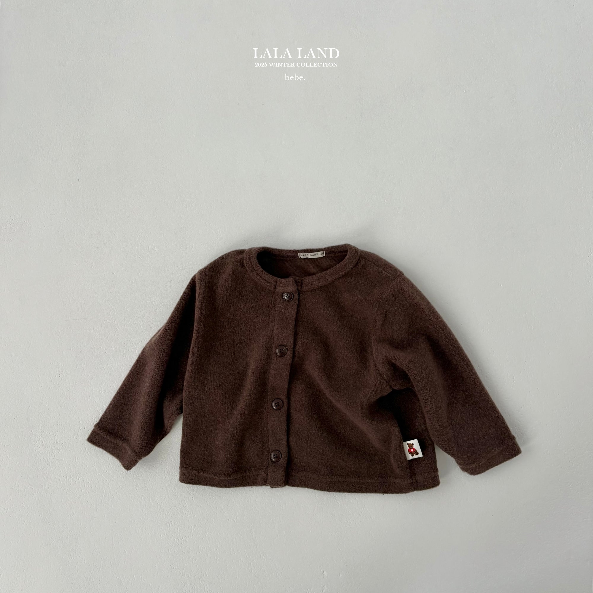 ［Lala land］Peach cardigan (baby)