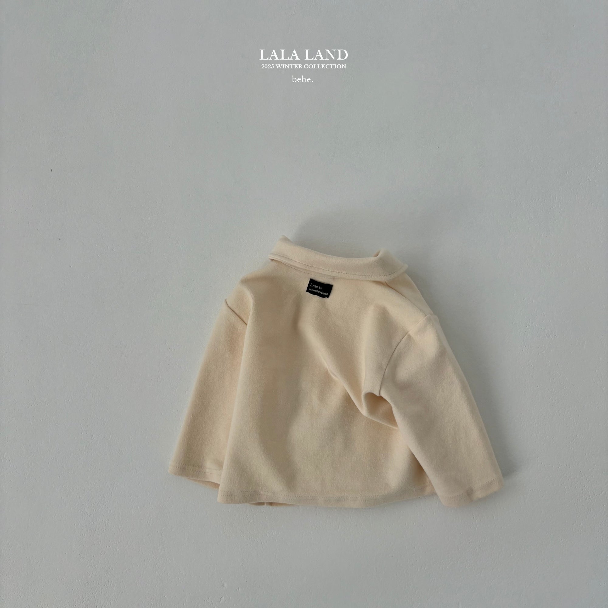 ［Lala land］Bien round collar shirt (baby)