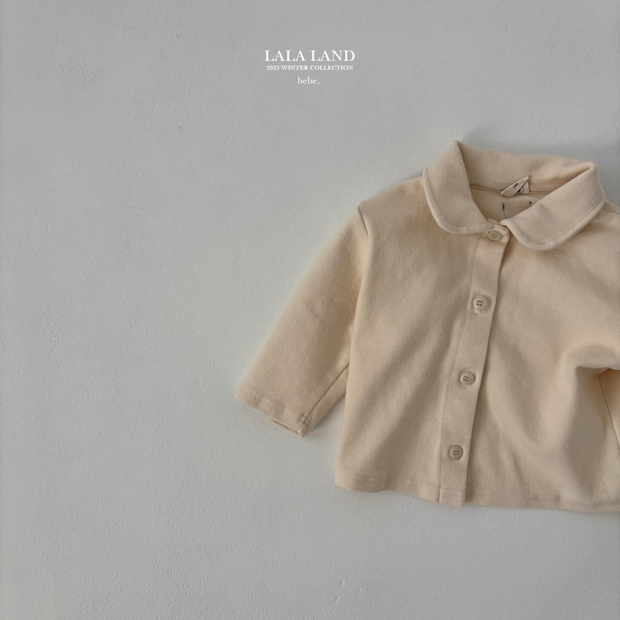 ［Lala land］Bien round collar shirt (baby)