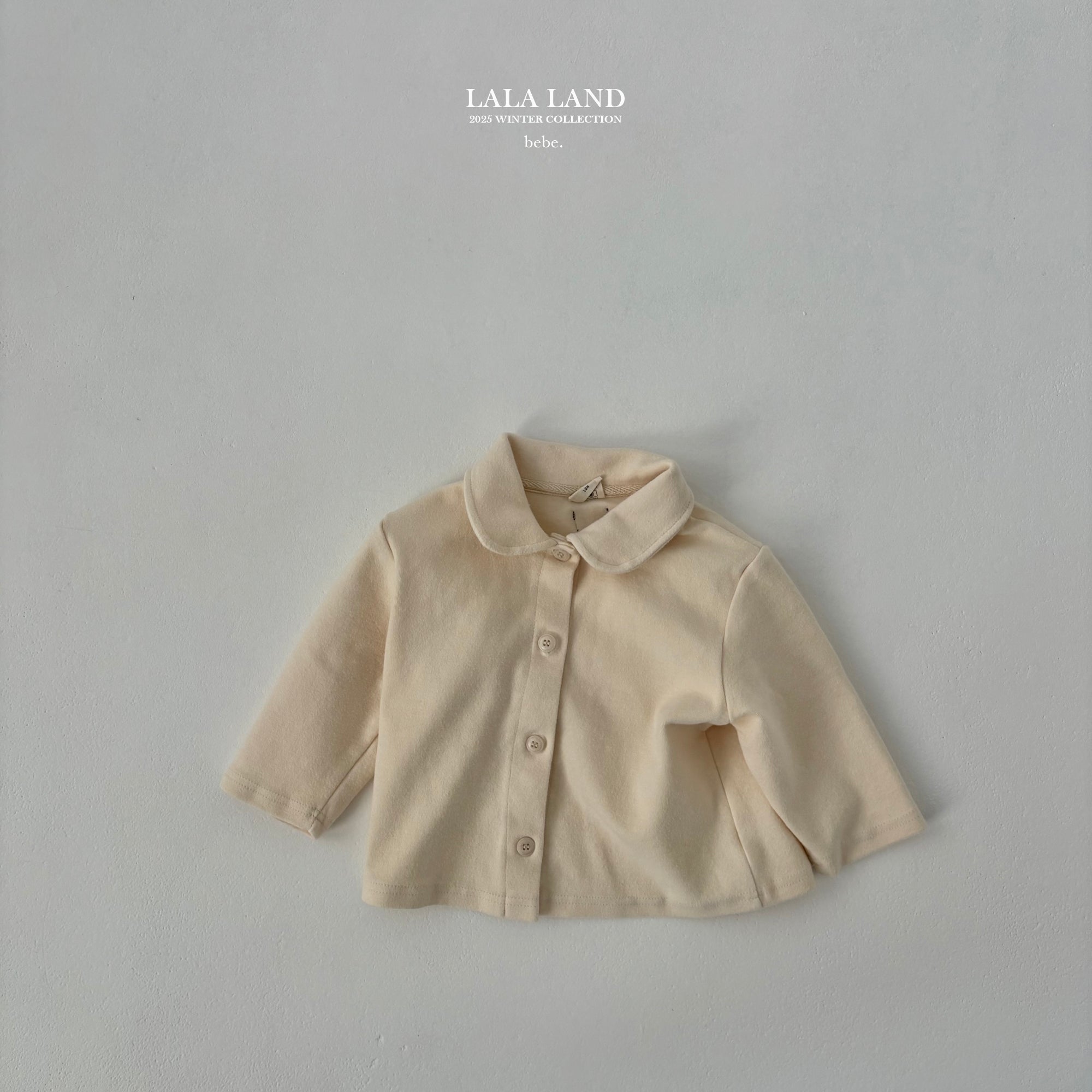 ［Lala land］Bien round collar shirt (baby)