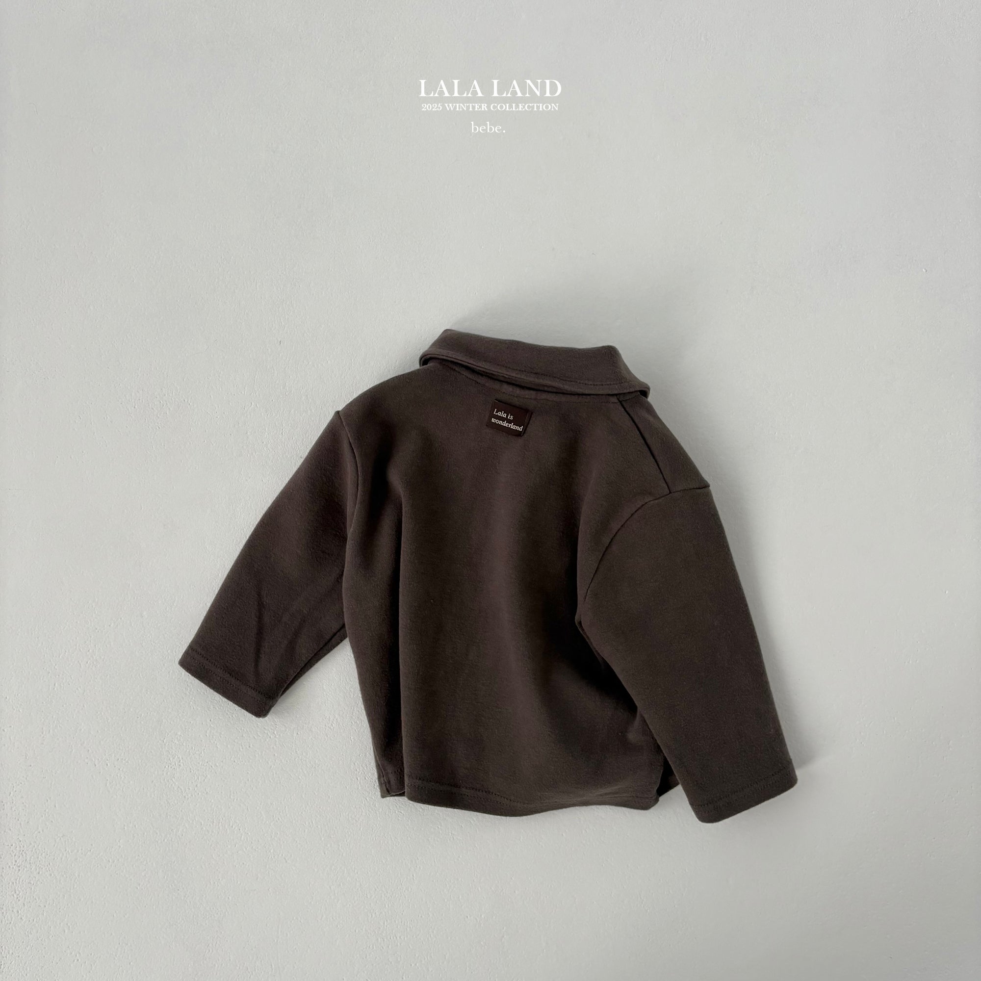 ［Lala land］Bien round collar shirt (baby)