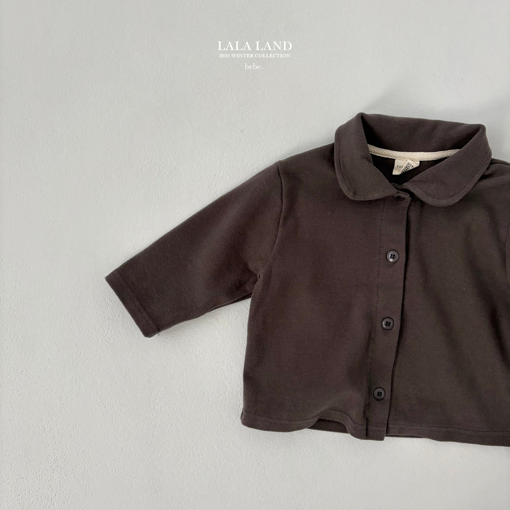 ［Lala land］Bien round collar shirt (baby)
