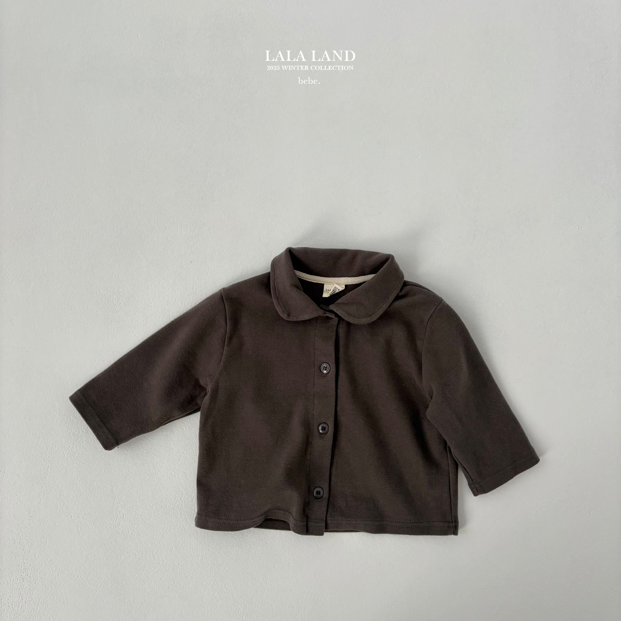 ［Lala land］Bien round collar shirt (baby)