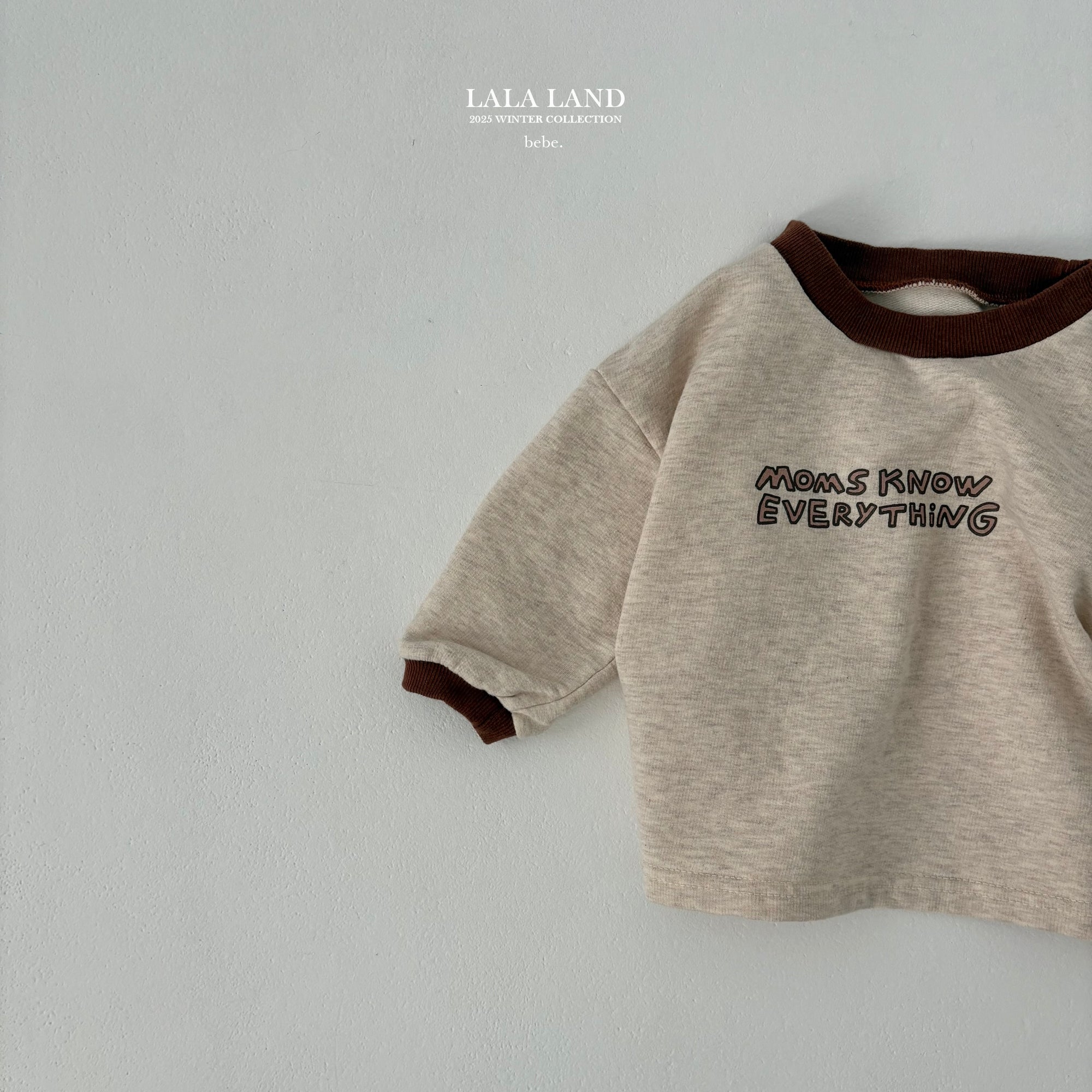 ［Lala land］Everything bi color tee (baby)