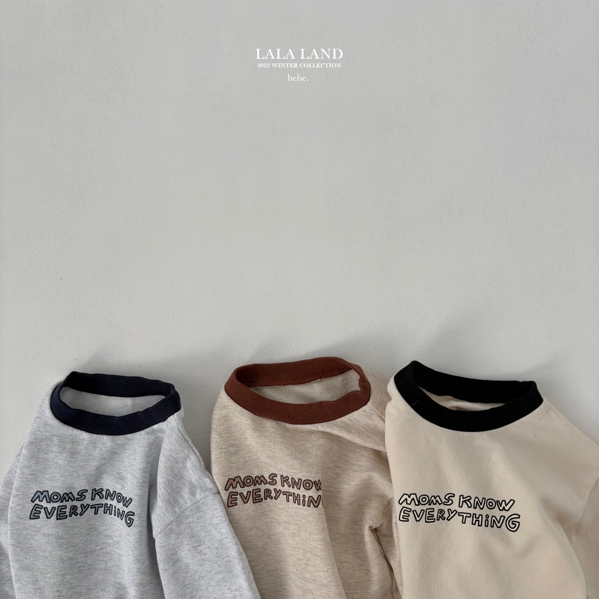 ［Lala land］Everything bi color tee (baby)