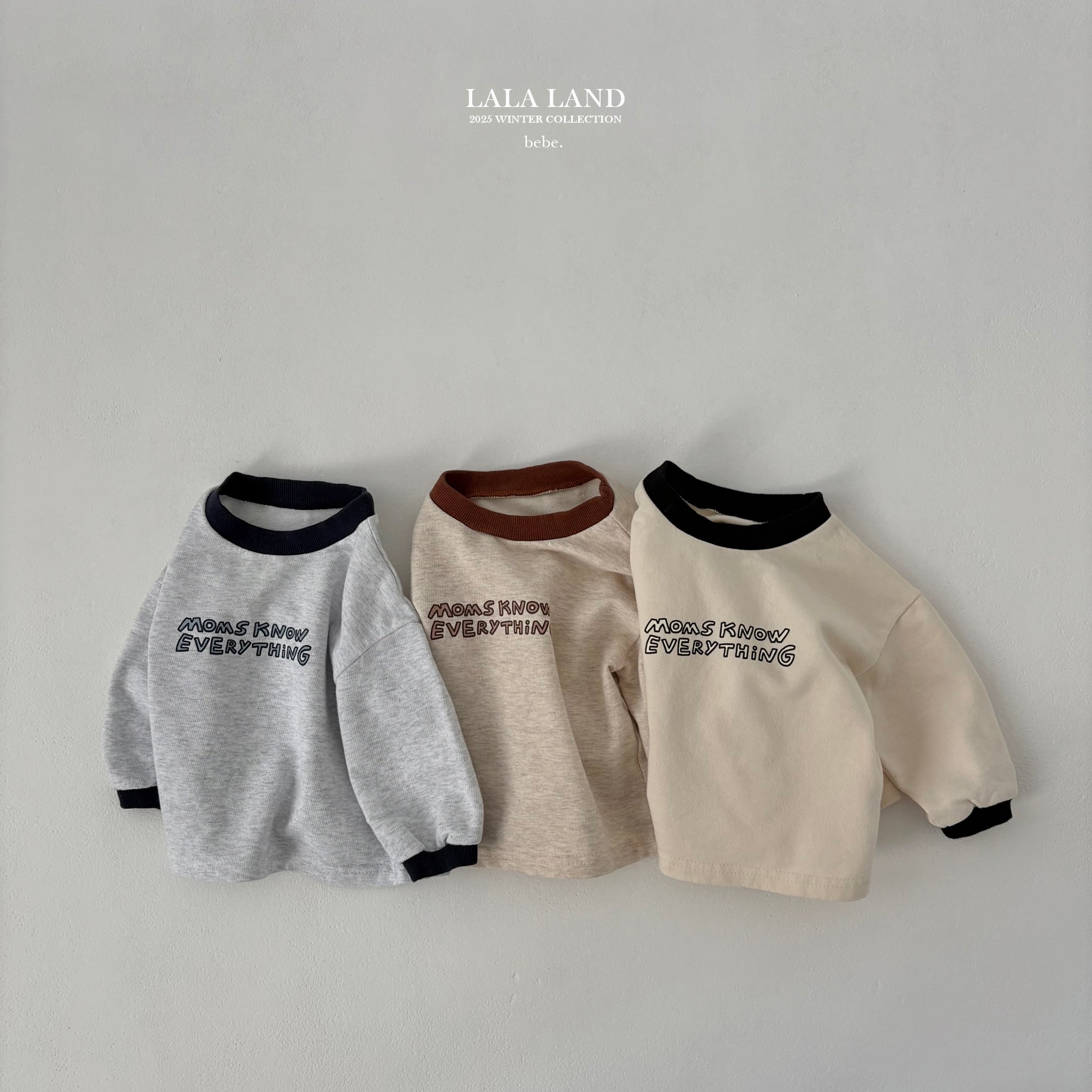 ［Lala land］Everything bi color tee (baby)