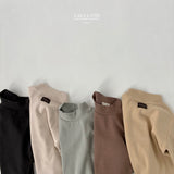 ［Lala land］Peach turtleneck tee (baby)