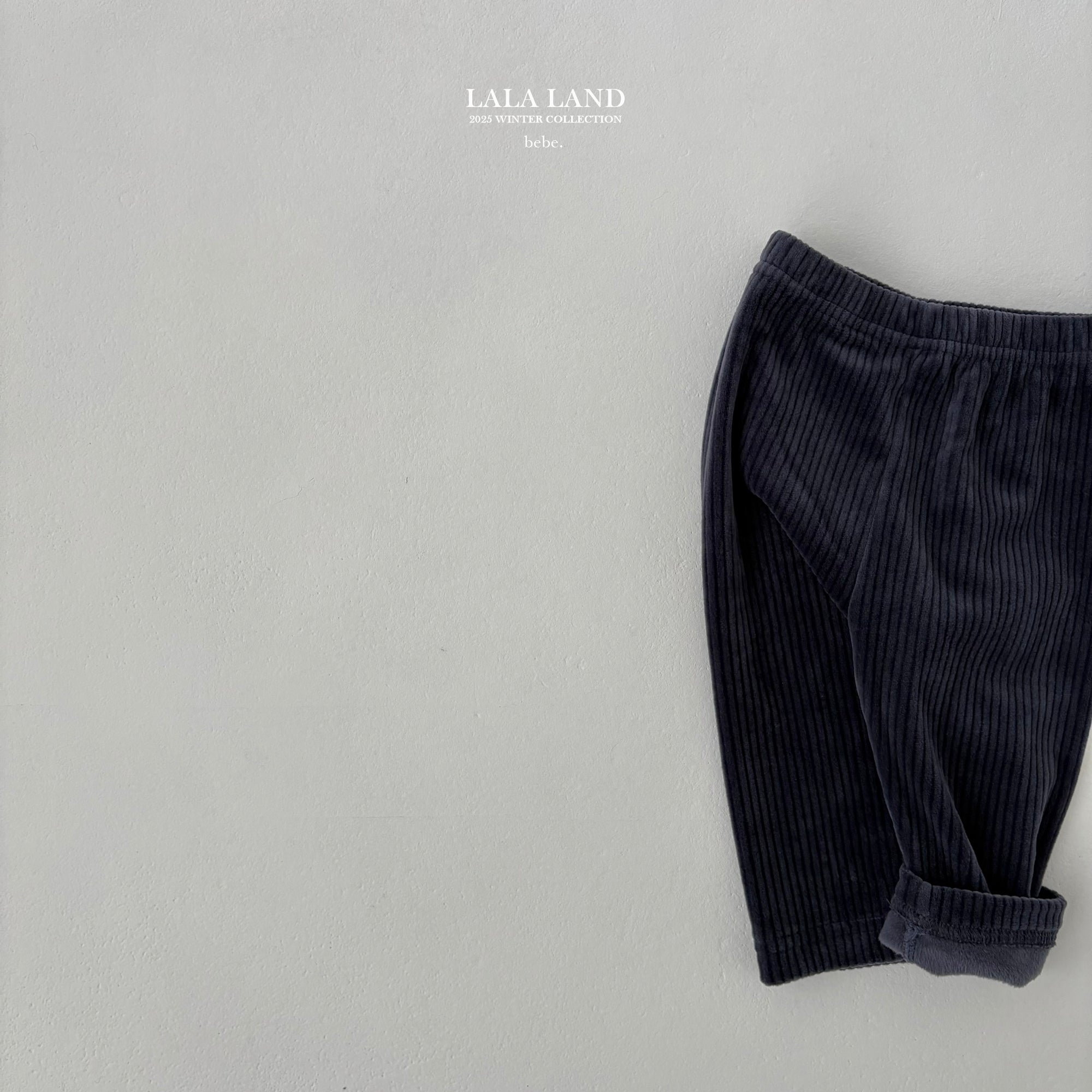 ［Lala land］Mink rib leggings (baby)