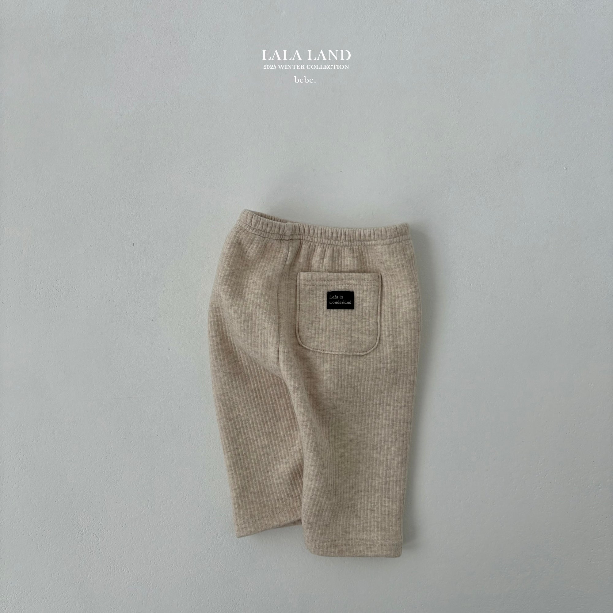 ［Lala land］Pocket mink pants (baby)
