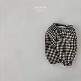 ［Lala land］Check boa pants (baby)