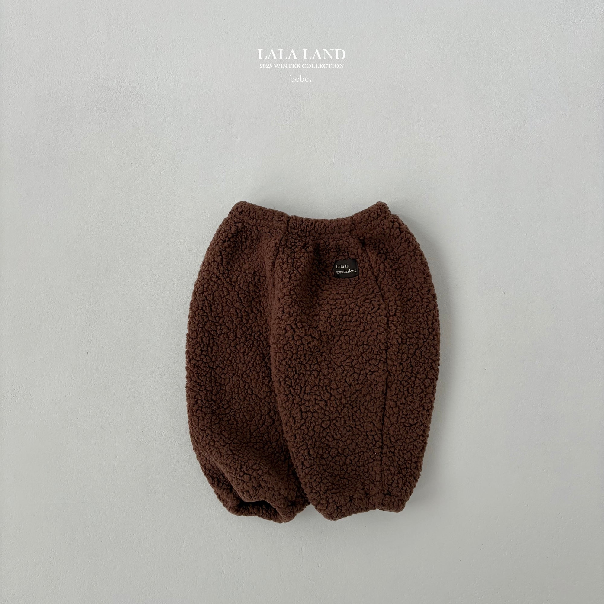 ［Lala land］Poodle sausage pants (baby)