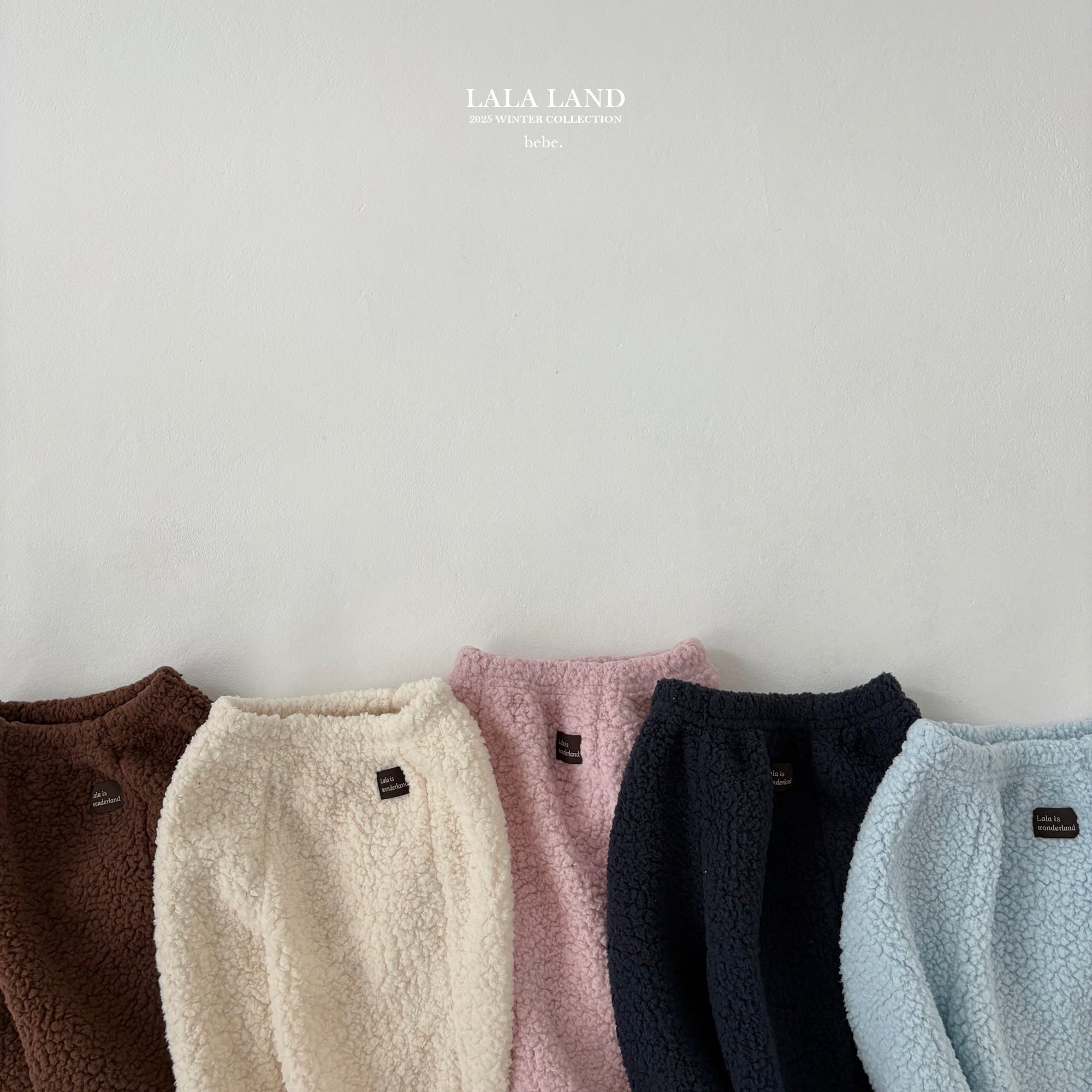 ［Lala land］Poodle sausage pants (baby)