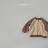 ［Lala land］Knit raglan cardigan (baby)