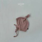 ［Lala land］Peach knot beanie (baby)