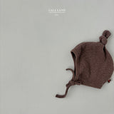 ［Lala land］Peach knot beanie (baby)