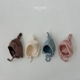 ［Lala land］Peach knot beanie (baby)