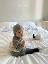 ［Lala land］Curly knit bonnet (baby)