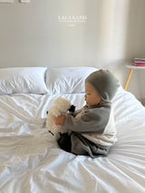 ［Lala land］Curly knit bonnet (baby)