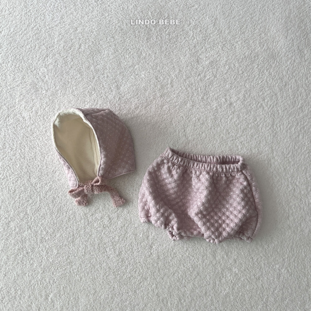 ［LINDO］Warm bonnet