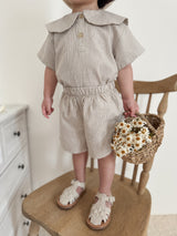 Mini check short pants