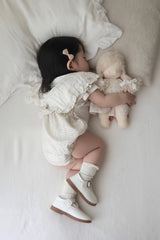 Charming frill rompers